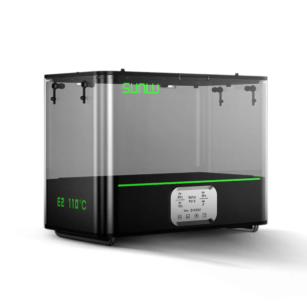 Image of SUNLU FilaDryer E2, Professional Drying and Annealing, Up to 110℃/230°F, Born for Engineering 3D Printing Filaments